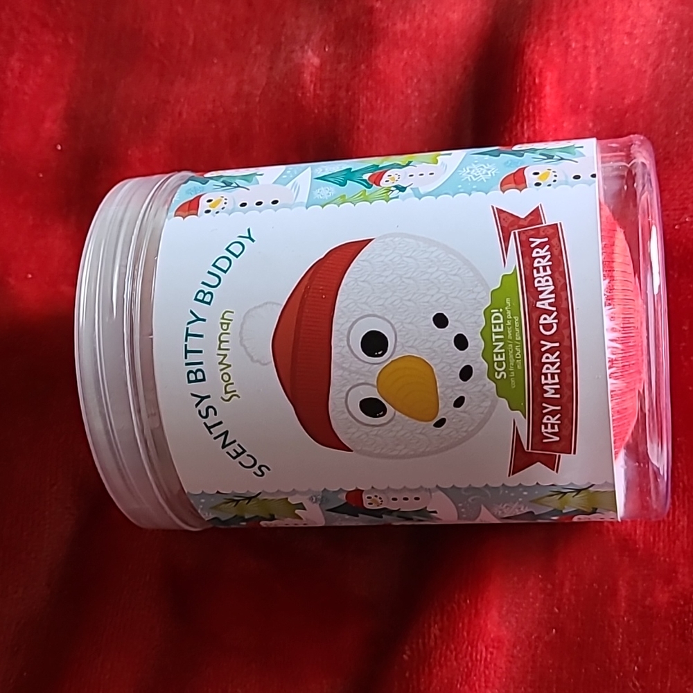Snowman Scentsy Bitty Buddy